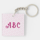 Frauentext positiv, personalisiert schlüsselanhänger (Rückseite)