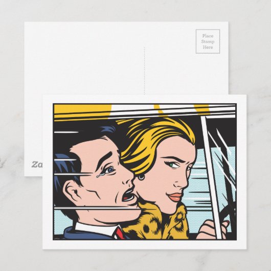 Frauentreiber Postkarte (Vorne/Hinten)