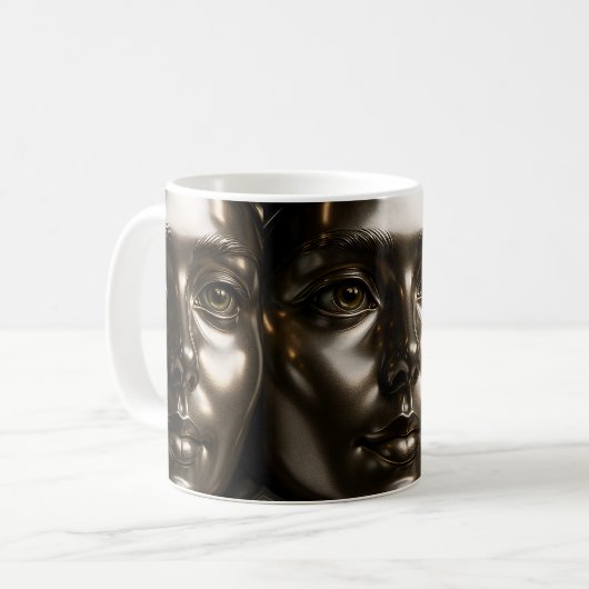 Frauentriptychon Kaffeetasse (Vorderseite Links)