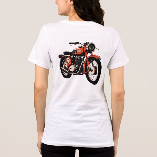 Frauentshirt, Hemd Tri-Blend Shirt (Rückseite)