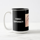 FRAUENÜBERLEBUNG! ZWEIFARBIGE TASSE (Links)