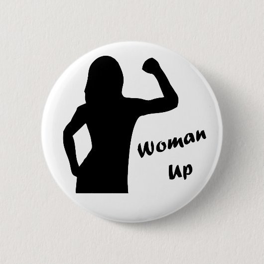 Frauenup - Feminist-Button-Schaltfläche Button (Vorderseite)