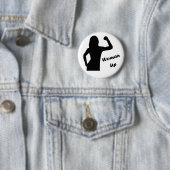 Frauenup - Feminist-Button-Schaltfläche Button (Beispiel)