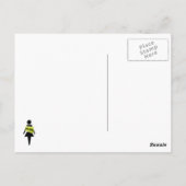 Frauenverhalten Postkarte (Rückseite)