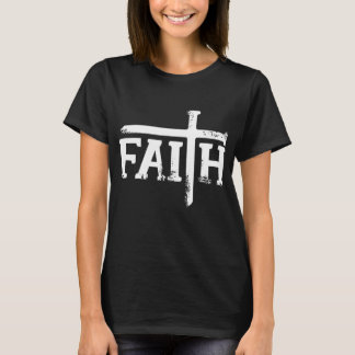 Frauenvertrauen, Christlich, Nägel bilden Kreuz T-Shirt