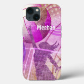 Frauenvolleyball Case-Mate iPhone Hülle (Rückseite)