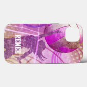 Frauenvolleyball Case-Mate iPhone Hülle (Rückseite (Horizontal))