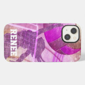 Frauenvolleyball iPhone Hülle (Rückseite (Horizontal))