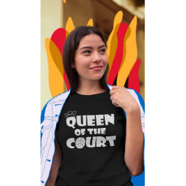 Frauenvolleyball Königin des Hofes Niedlicher T -  T-Shirt