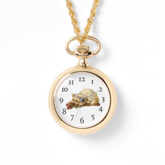 Frauenwache - Katze Armbanduhr