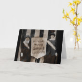 Frauenwahlbewegung Karte (Gelbe Blume)