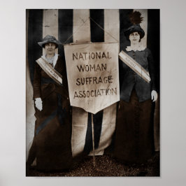 Frauenwahlbewegung Poster