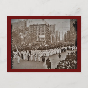 Frauenwahlparade 1912 postkarte