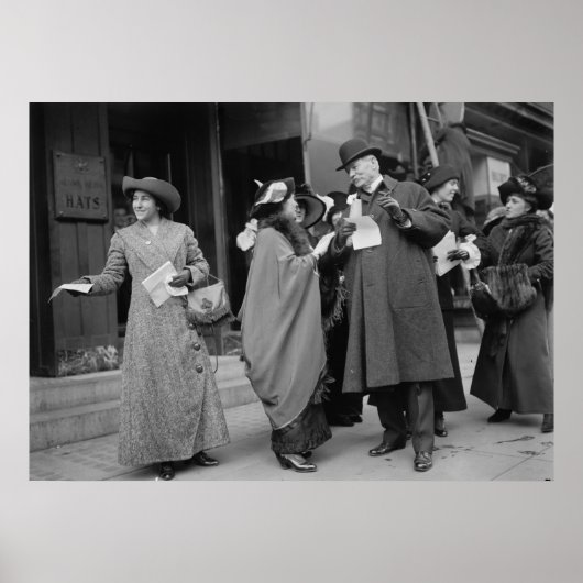 Frauenwahlrecht, 1913 poster (Vorne)