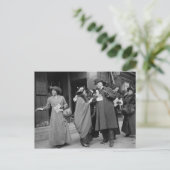 Frauenwahlrecht, 1913 postkarte (Stehend Vorderseite)