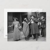 Frauenwahlrecht, 1913 postkarte (Vorne/Hinten)