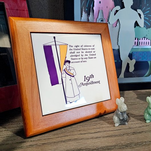 Frauenwahlrecht Fliese