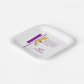 Frauenwahlrecht Pappteller (Gewinkelt)