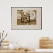 Frauenwahlrecht Poster (Küche)