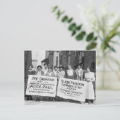 Frauenwahltakte, 1917 postkarte (Stehend Vorderseite)