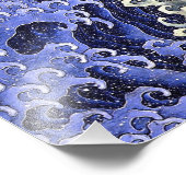 Frauenwelle | Hokusai | Fotodruck (Ecke)