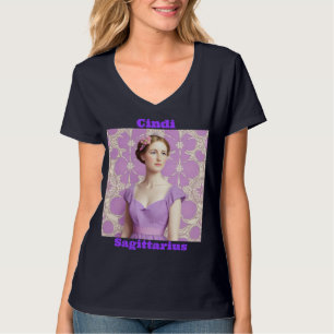 Frauenzeichen - Individuelle Name T-Shirt