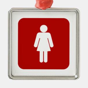 Frauenzeichen Ornament Aus Metall