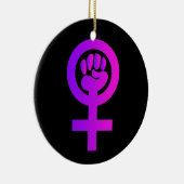 Frauenzeichen Power Keramikornament (Rechts)