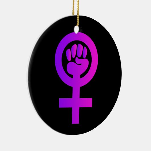 Frauenzeichen Power Keramikornament (Rechts)