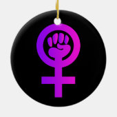 Frauenzeichen Power Keramikornament (Hinten)