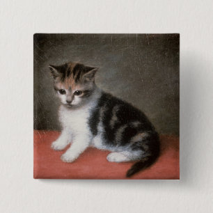 Fräulein Ann Whites Kitten, 1790 George-Stubbs   Button