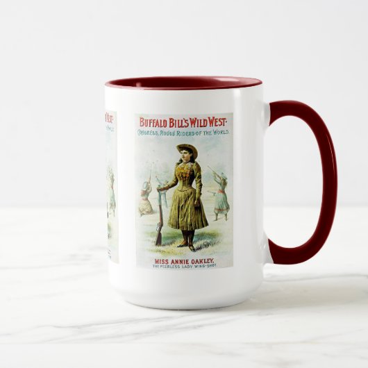 Fräulein Annie Oakley Mug Tasse (Rechts)