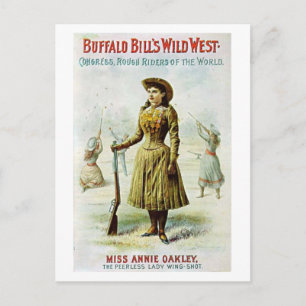 Fräulein Annie Oakley Postkarte