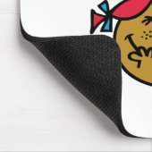 Fräulein Ärger | Lachend Mousepad (Ecke)