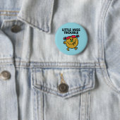 Fräulein Ärger | Schwarze Schrift Button (Beispiel)