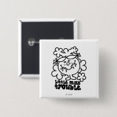 Fräulein Ärgernis | Schwarz & Weiß Button (Vorne & Hinten)