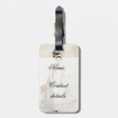 "Fräulein Bennet" Gepäckanhänger (Rückseite vertikal)