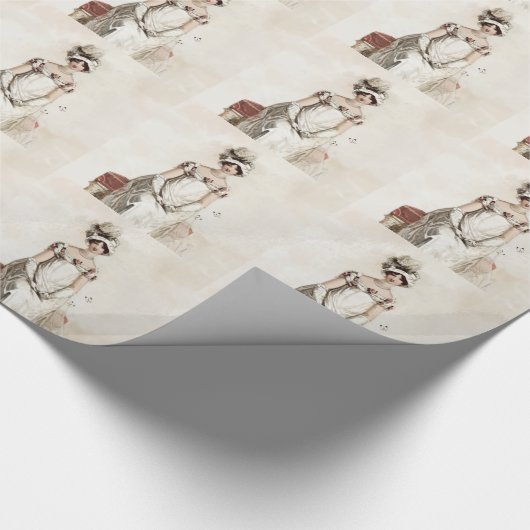 Fräulein Bennet Geschenkpapier (Ecke)
