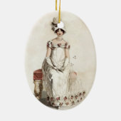 "Fräulein Bennet" Keramikornament (Hinten)