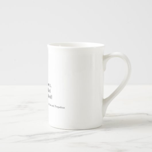 Fräulein Bennet, werde ich entsetzt! - Stolz u. Porzellantasse (Rechts)