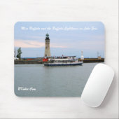 Fräulein Buffalo und Leuchtturm, Büffel NY Mousepad (Mit Mouse)