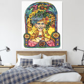 Fräulein Chatty Hanna Leinwanddruck (Insitu (Schlafzimmer))