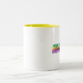 Fräulein Congeniality Zweifarbige Tasse (Mittel)