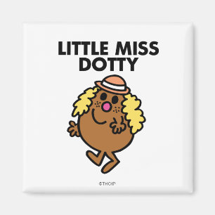 Fräulein Dotty winkt Magnet