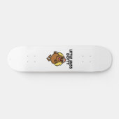 Fräulein Dotty winkt Skateboard (Horizontal)