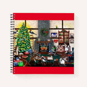 Fräulein Elizabeth Weihnachtsnotizbuch Notizblock