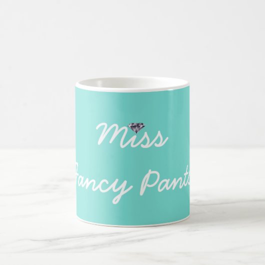Fräulein Fancy Pants Mug Kaffeetasse (Mittel)