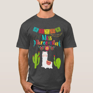 Fräulein FiestahreeEsta Mädchen 3. Geburtstag Meic T-Shirt