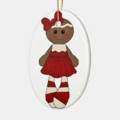 Fräulein Ginger Ornament *Oval #1* (Links)