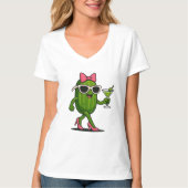Fräulein Gurken Chic T-Shirt (Vorderseite)
